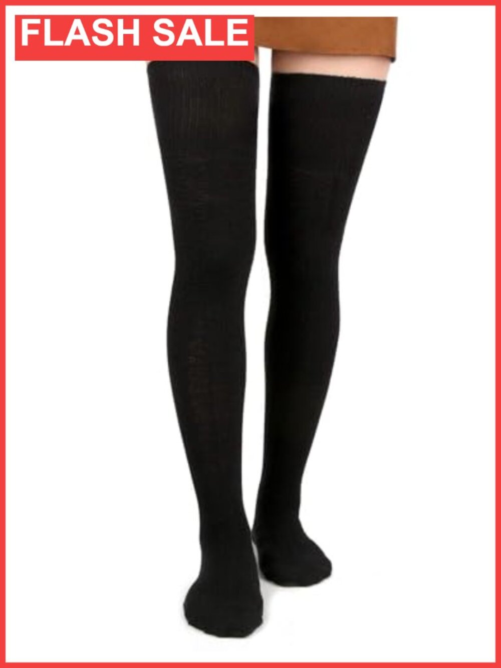 Cotton Thigh High Socks Extra Long Over Knee Boot Stockings Leg Warmers